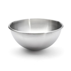 Bassine demi-sphérique en inox Diamètre 35cm