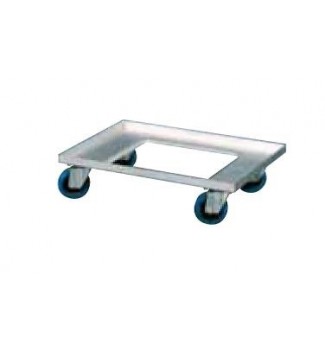 Socle rouleur inox