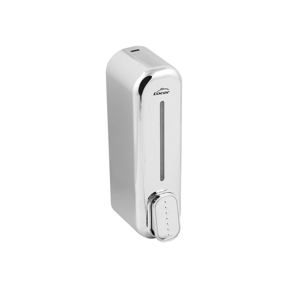 Distributeur mural de savon et gel chrome 0.350 litres Distributeur mural de savon et gel chrome 0.350 litres