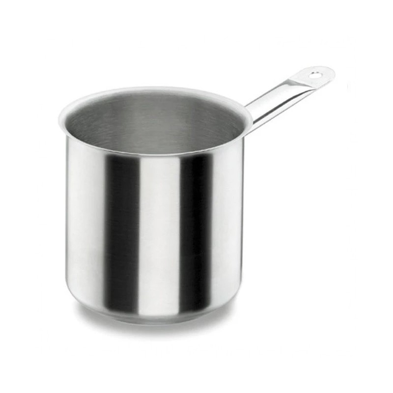 Bain marie inox à queue Diamètre 16cm Hauteur 16,0cm / 3,20 litres