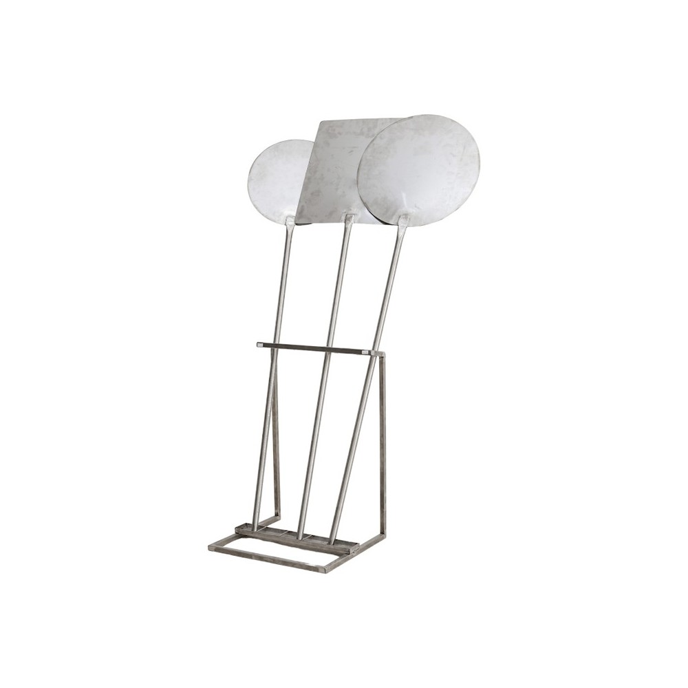 Socle en inox pour pelle à pizza Socle en inox pour pelle à pizza