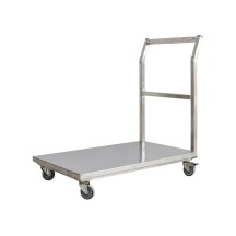 Chariot manutention en inox ou galvanisé