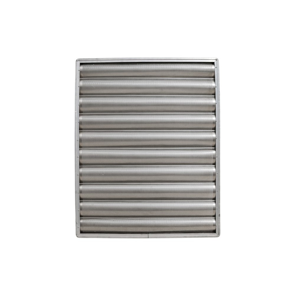 Plaque aluminium perforée à baguettes