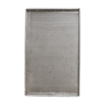 Plaque aluminium perforée plate