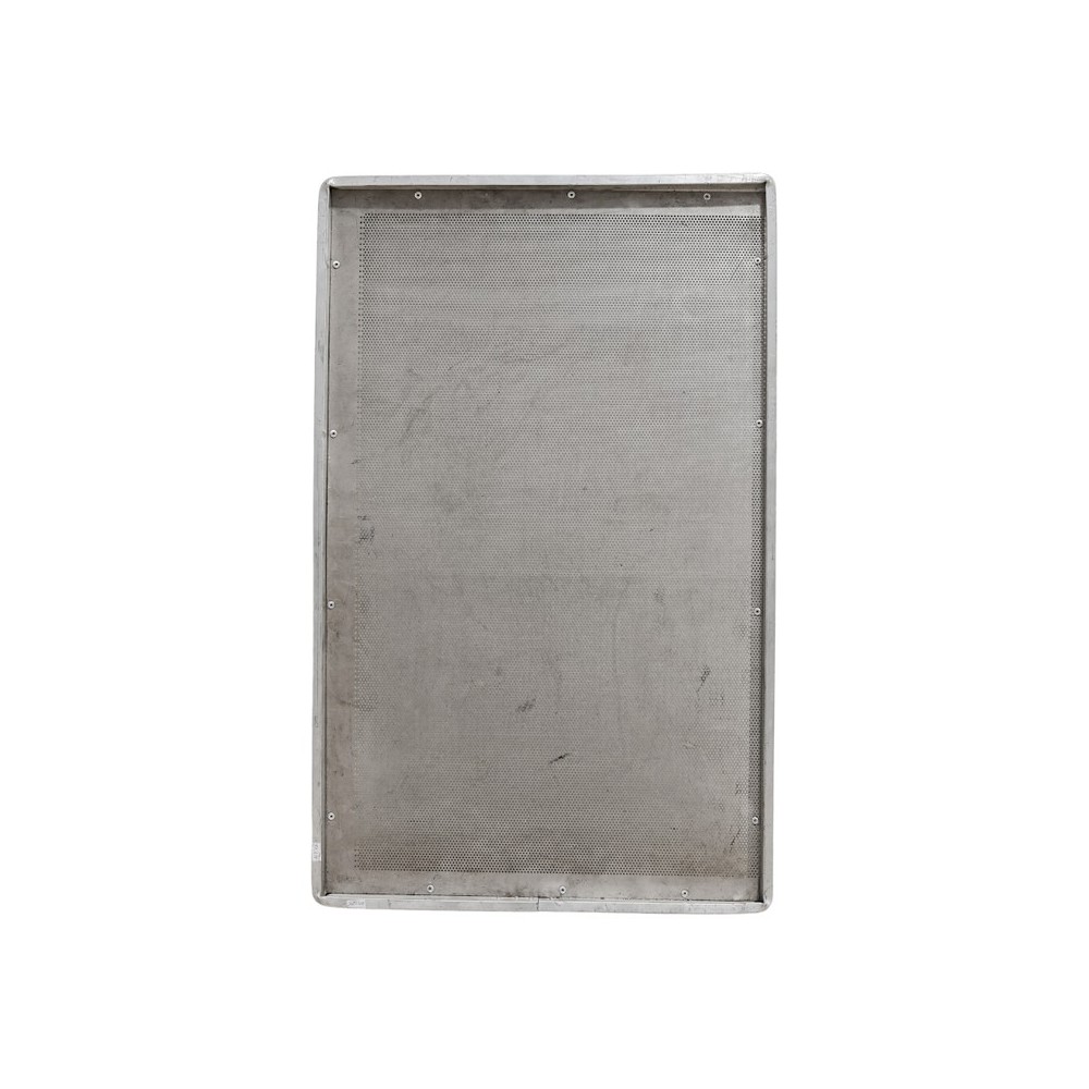 Plaque aluminium perforée plate