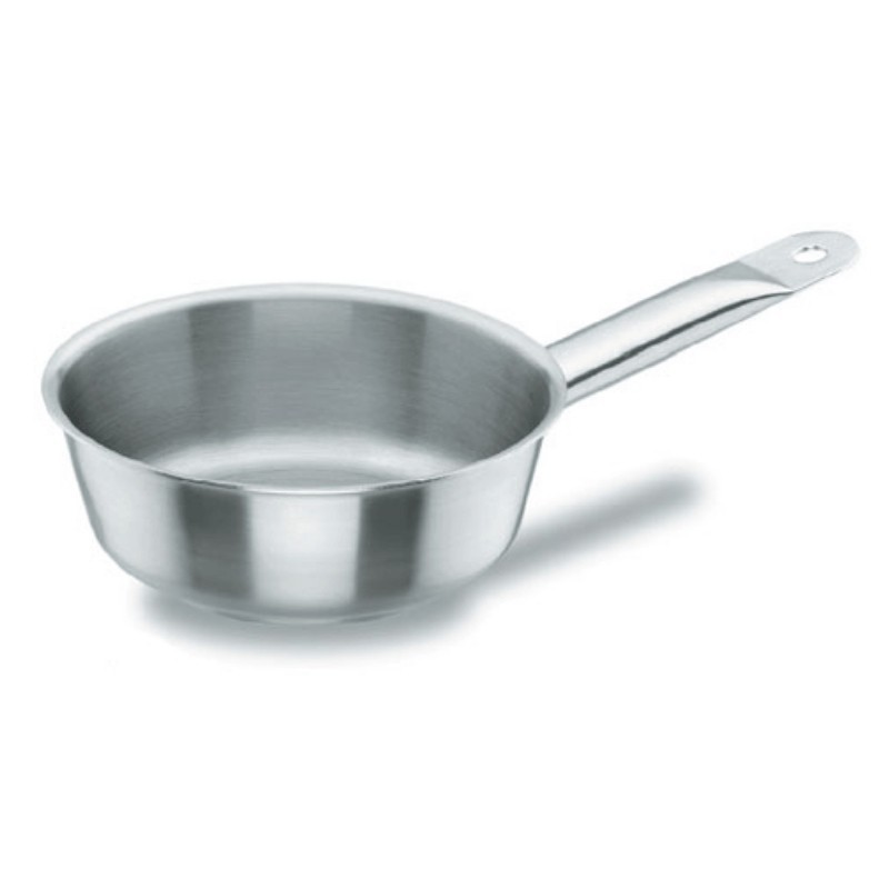 Sauteuse conique inox Diamètre 200mm 1.8 litres Sauteuse conique inox Diamètre 200mm 1.8 litres