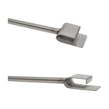 Pince en inox pour plaque à pizza