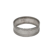 Cercle en aluminium perforé