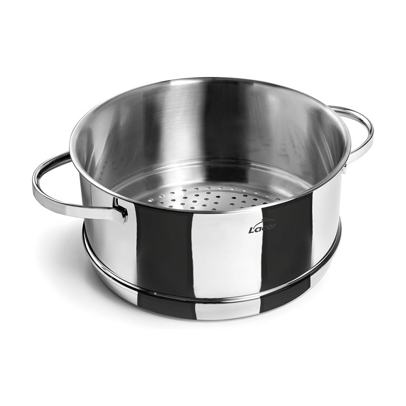 Faitout vapeur belly 24cm Hauteur 12,0cm / 4,50 litres Faitout vapeur belly 24cm Hauteur 12,0cm / 4,50 litres