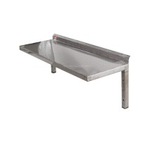 Etagère murale en inox ou galvanisée