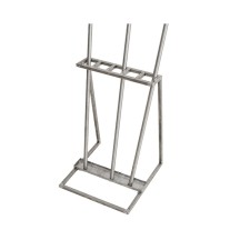 Socle en inox pour pelle à pizza