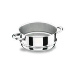 Panier vapeur inox vitrocor Diamètre 240mm Hauteur 95mm 3,5 litres