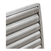 Plaque aluminium perforée à baguettes