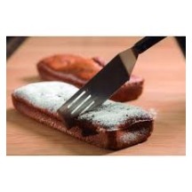 SPATULE DENTEE INOX