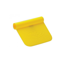 Coupe-pâte plastique rond jaune dimension 12x10,5cm