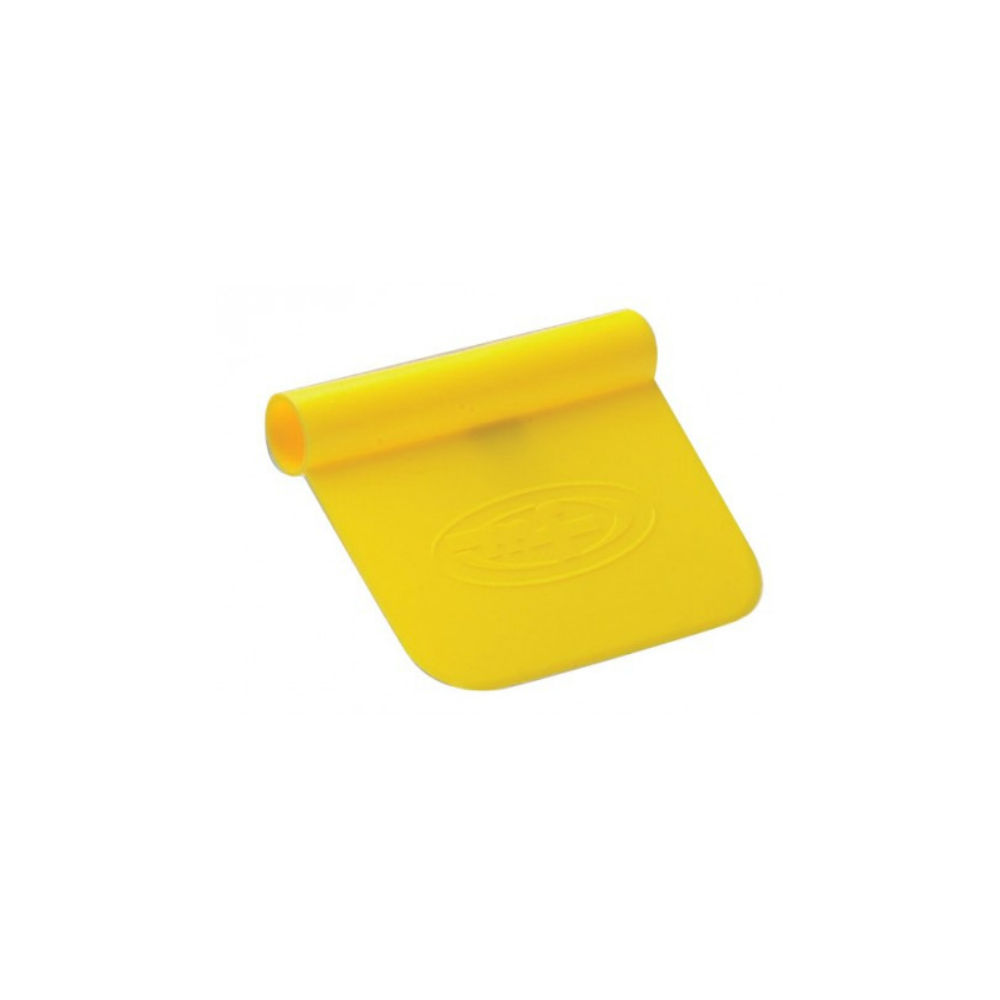 Coupe-pâte plastique rond jaune dimension 12x10,5cm Coupe-pâte plastique rond jaune dimension 12x10,5cm