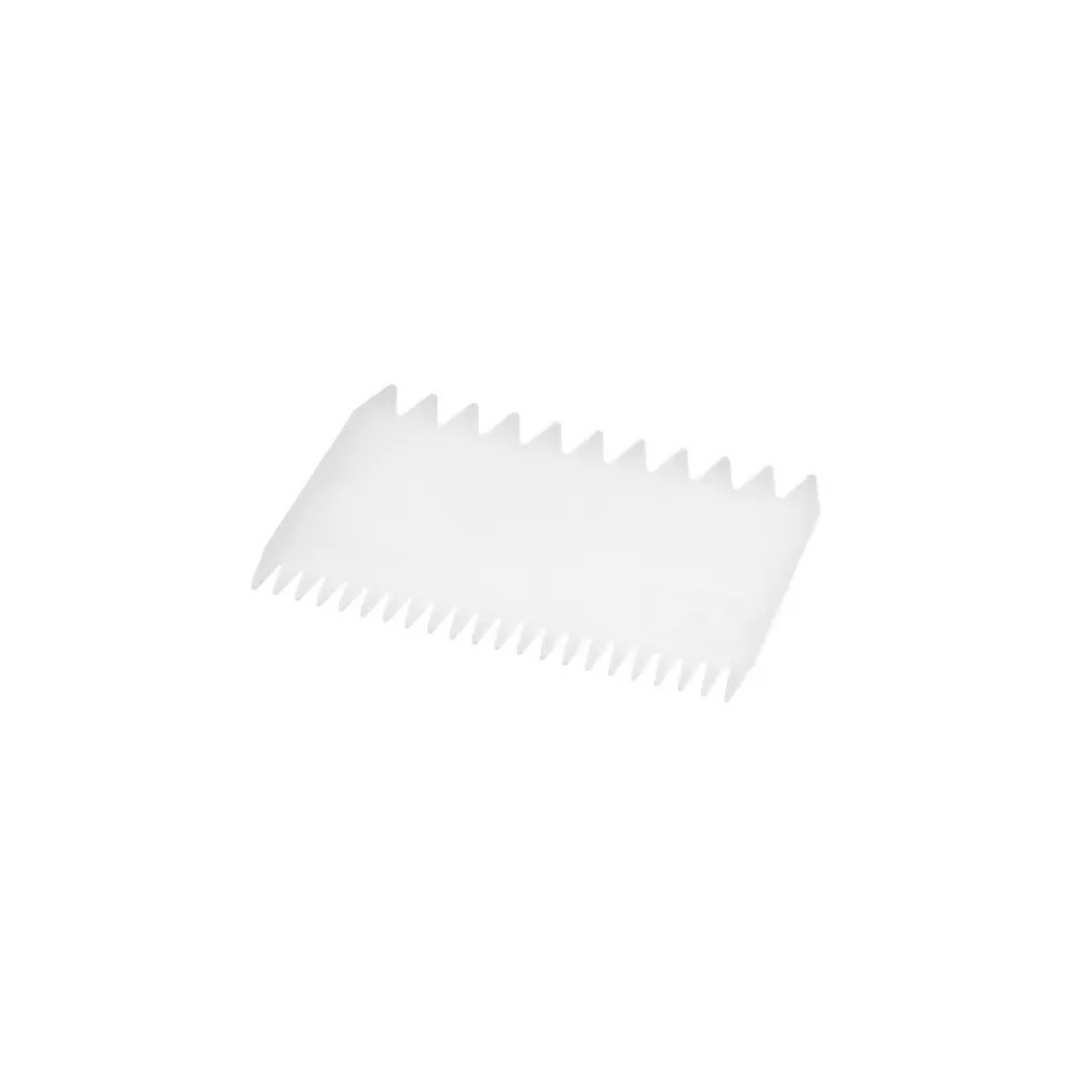 Peigne décor plastique double denture dimension 110x75mm Peigne décor plastique double denture dimension 110x75mm