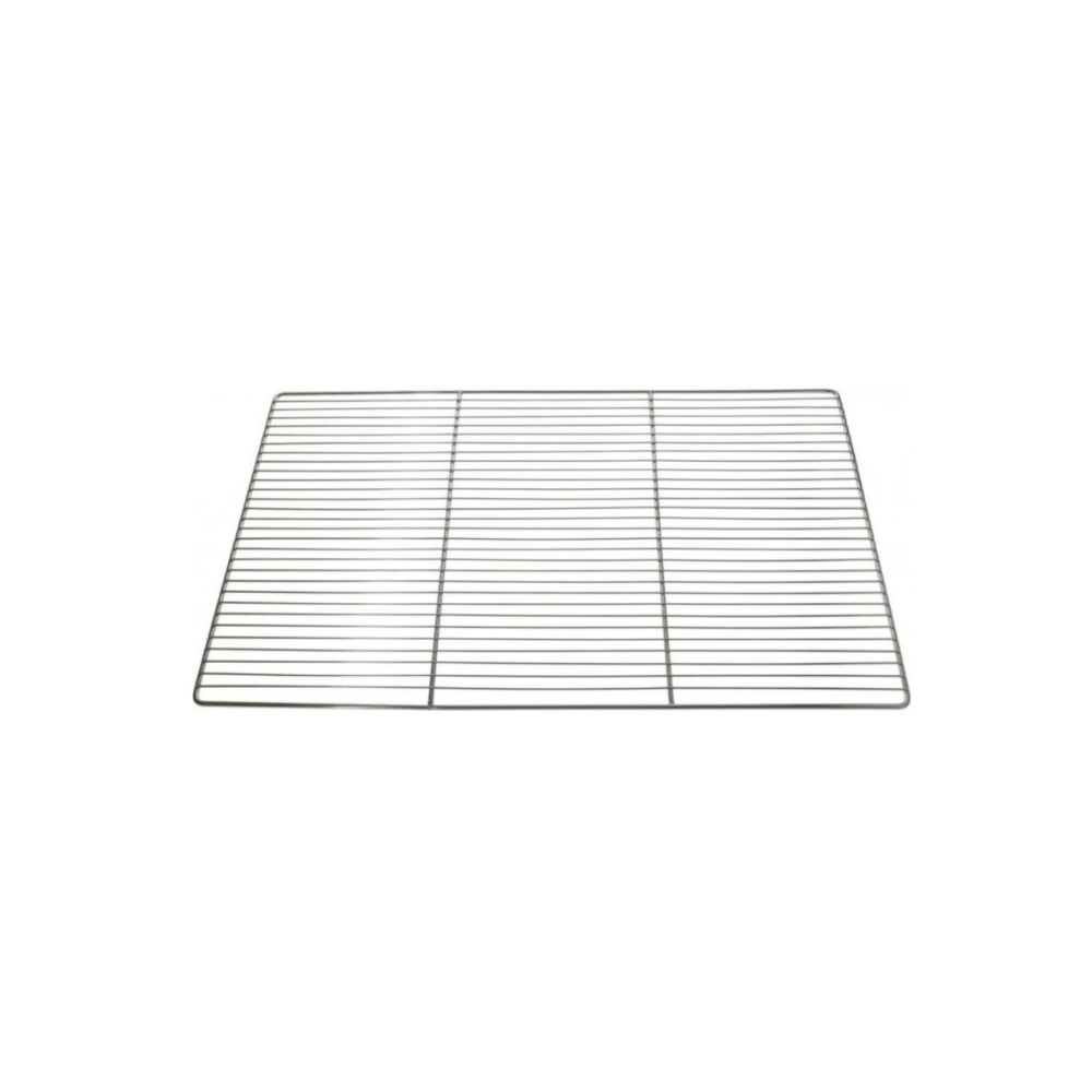 Grille en inox 2 traverses dimension 600x400mm