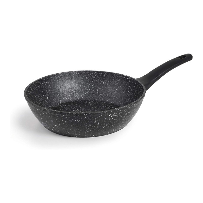 Poêle aluminium forgé antiadhésif Diamètre 28cm profond Hauteur 7cm java Poêle aluminium forgé antiadhésif Diamètre 28cm profond Hauteur 7cm java