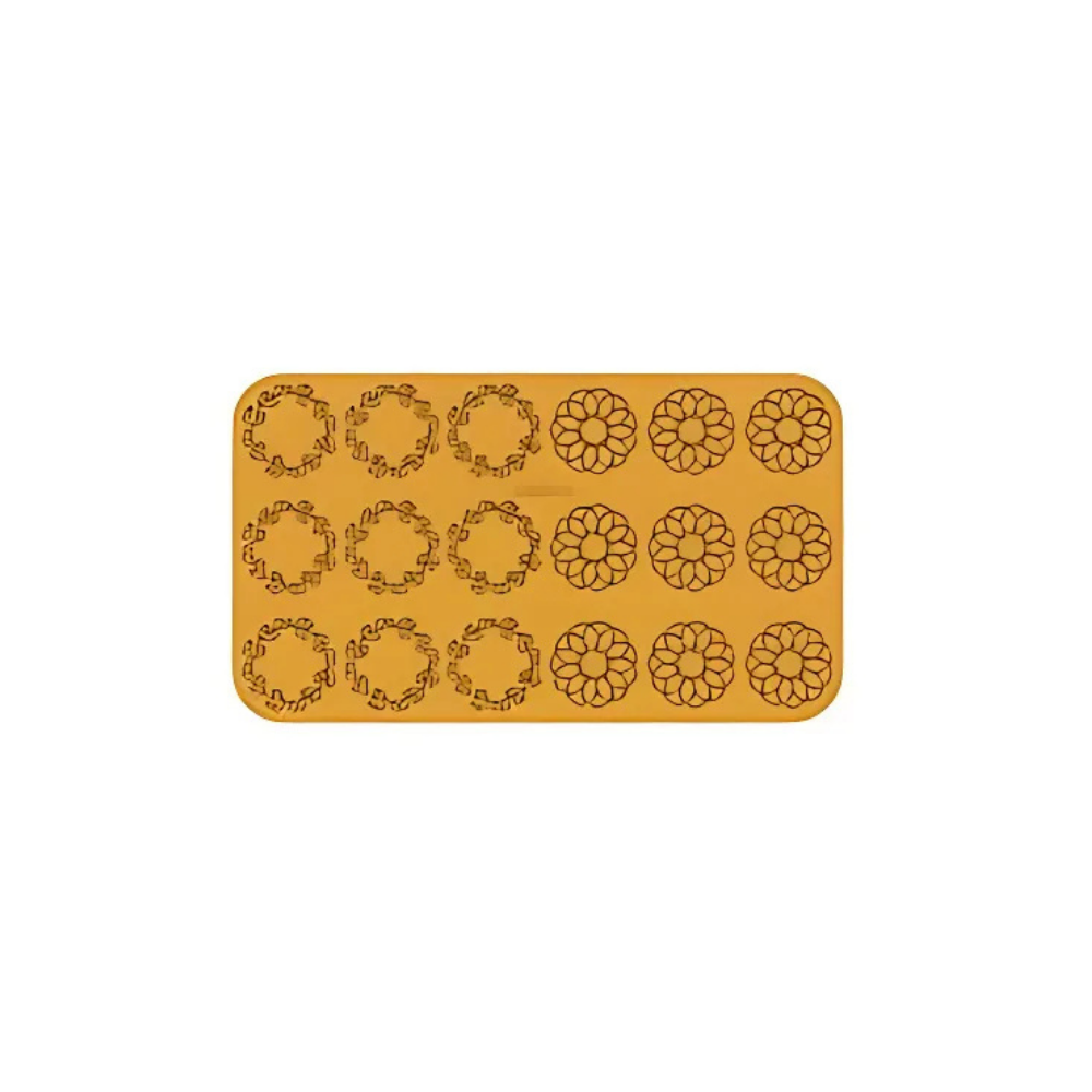 Tapis silicone 470x270mm nature 18 couronnes - corona Tapis silicone 470x270mm nature 18 couronnes - corona