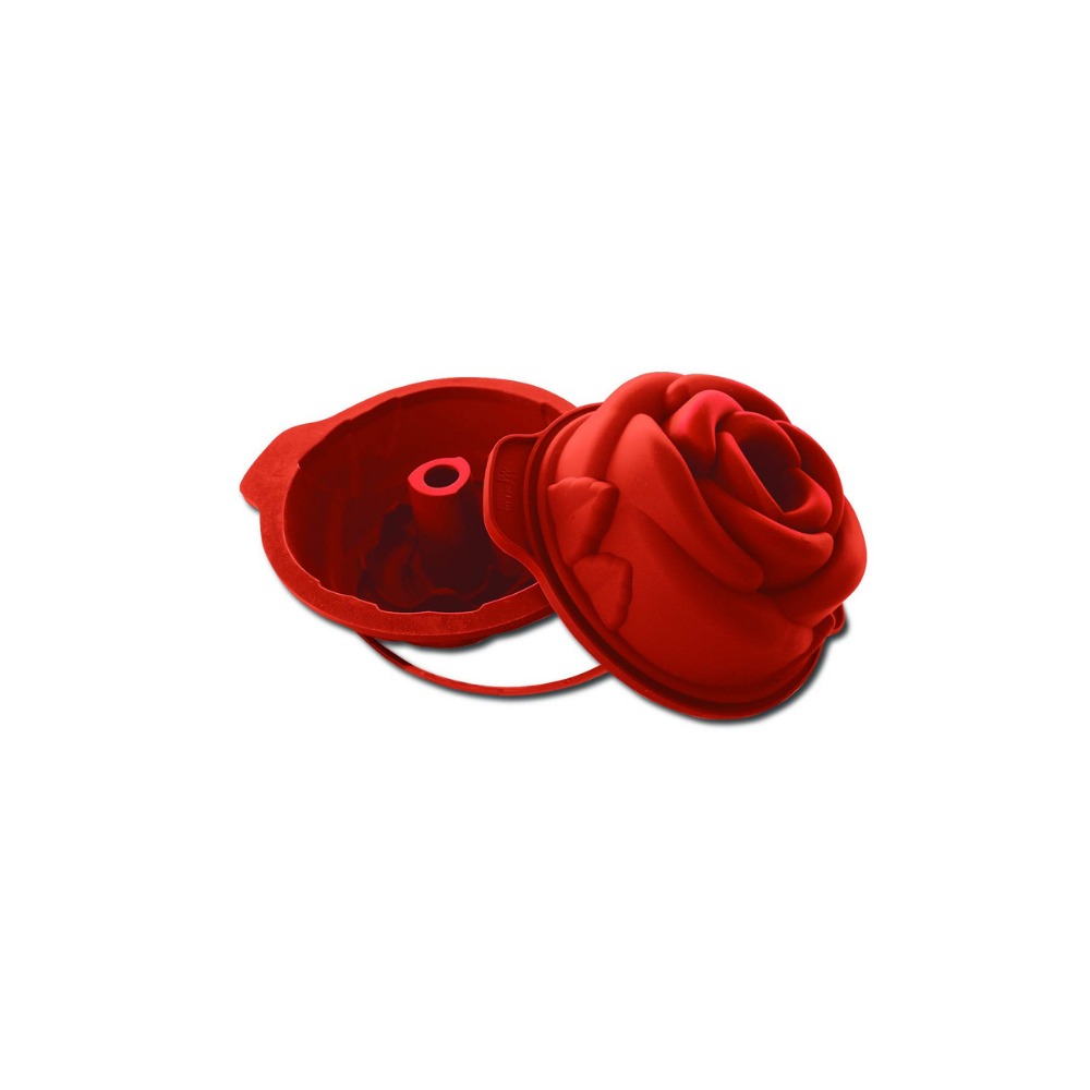Moule uniflex rose diamètre 220 hauteur 100mm 2.25litres