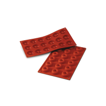 Moule flexible mini savarins 18 empreintes diamètre 41 hauteur 12mm