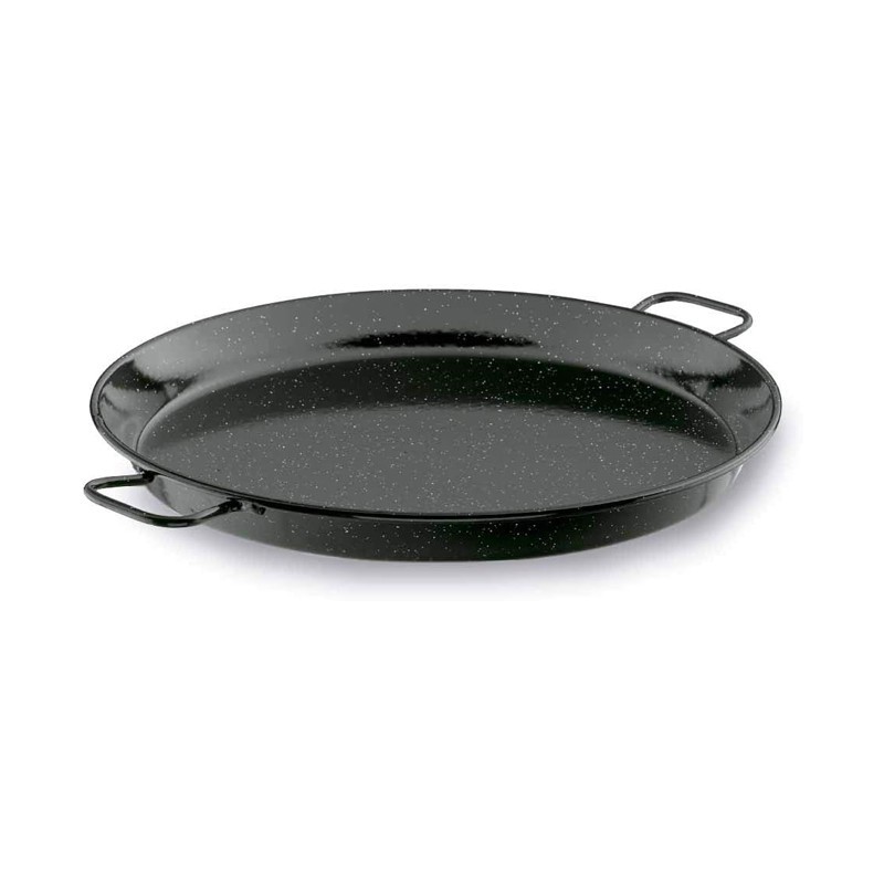 Poêle à paella avec couche émaillée Diamètre 50cm