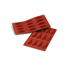 Moule flexible barquette 12 empreintes dimension 72x30 hauteur 15mm