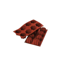 Moule flexible charlottes 8 empreintes diamètre 70 hauteur 41mm