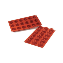Moule flexible mini kougloffs 18 empreintes diamètre 40 hauteur 22mm