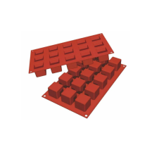 Moule flexible mini cubes 15 empreintes dimension 35x35 hauteur 35mm