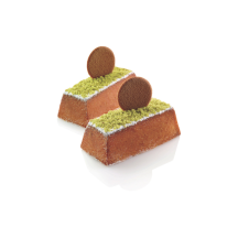 Moule silicone mini cakes 30 empreintes dimension 99x49 hauteur 30mm dimension plaque 60x40cm