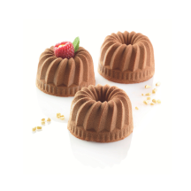 Moule silicone kougloffs 35 empreintes diamètre 71 hauteur 35mm dimension plaque 60x40cm