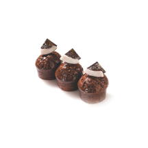 Moule silicone 24 muffins diamètre 69 hauteur 39mm plaque 60x40