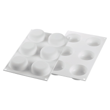 Moule silicone 6 rond universaux diamètre 67 hauteur 27mm