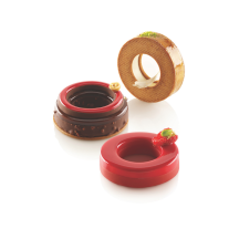 Moule silicone 6 anneaux ring diamètre 85/50 hauteur 18mm