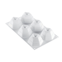 Moule silicone kit 6 moules cosmos diamètre 65 hauteur 60mm
