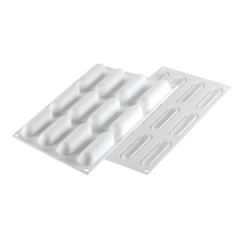 Moule silicone 12 mini fingers dimension 80x22 hauteur 22mm