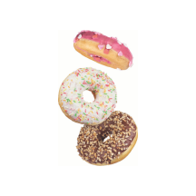 Moule silicone 24 donuts diamètre 85 hauteur 29mm plaque 60x40