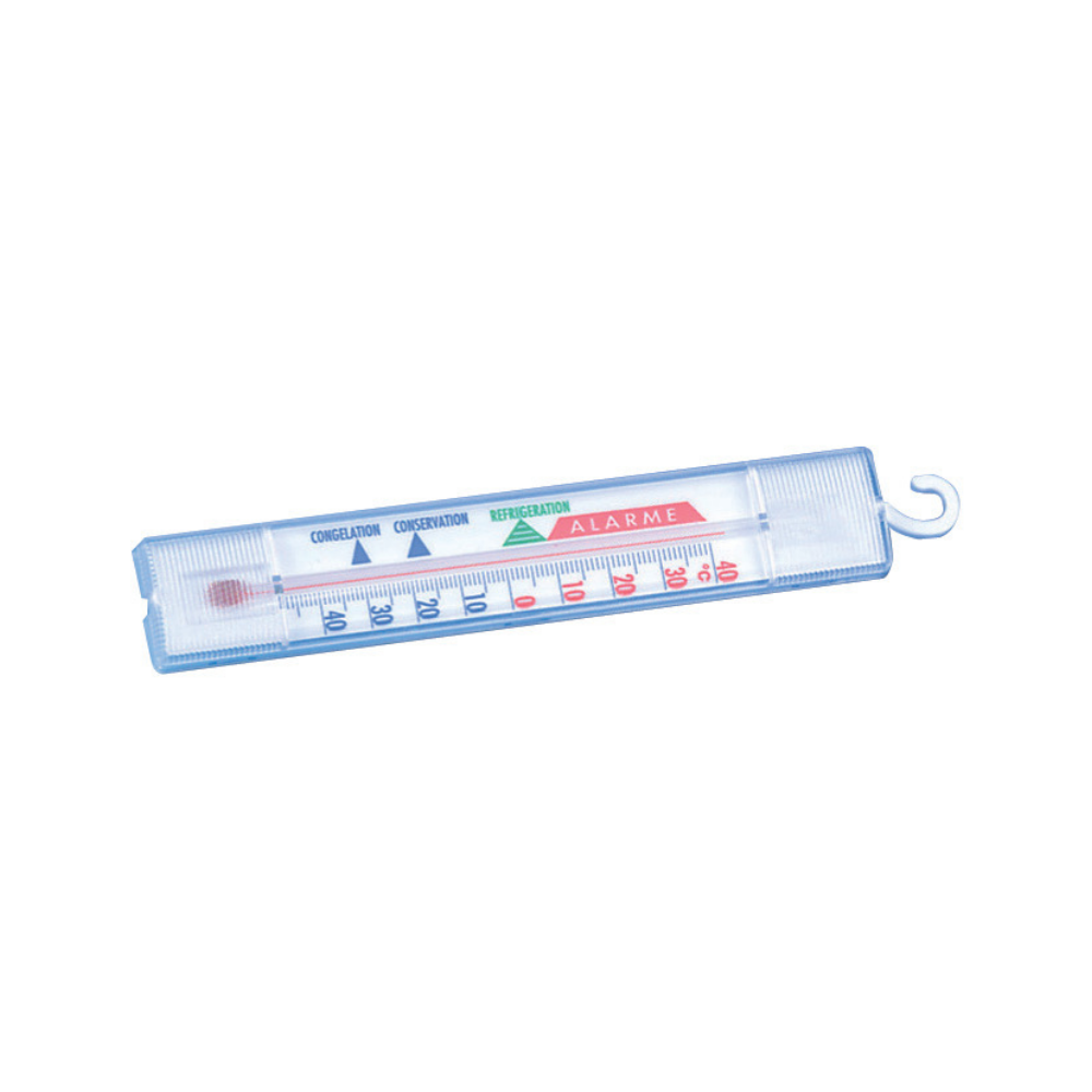 thermomètre frigo tout plastique -40° +40° c