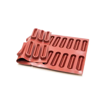 Moule silicone 400x600 24 tartes finger dimension 145x33 hauteur 20mm