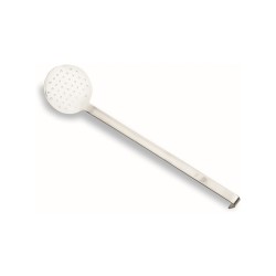 Ecumoire en inox 18/10 Diamètre 10 Longueur 48cm