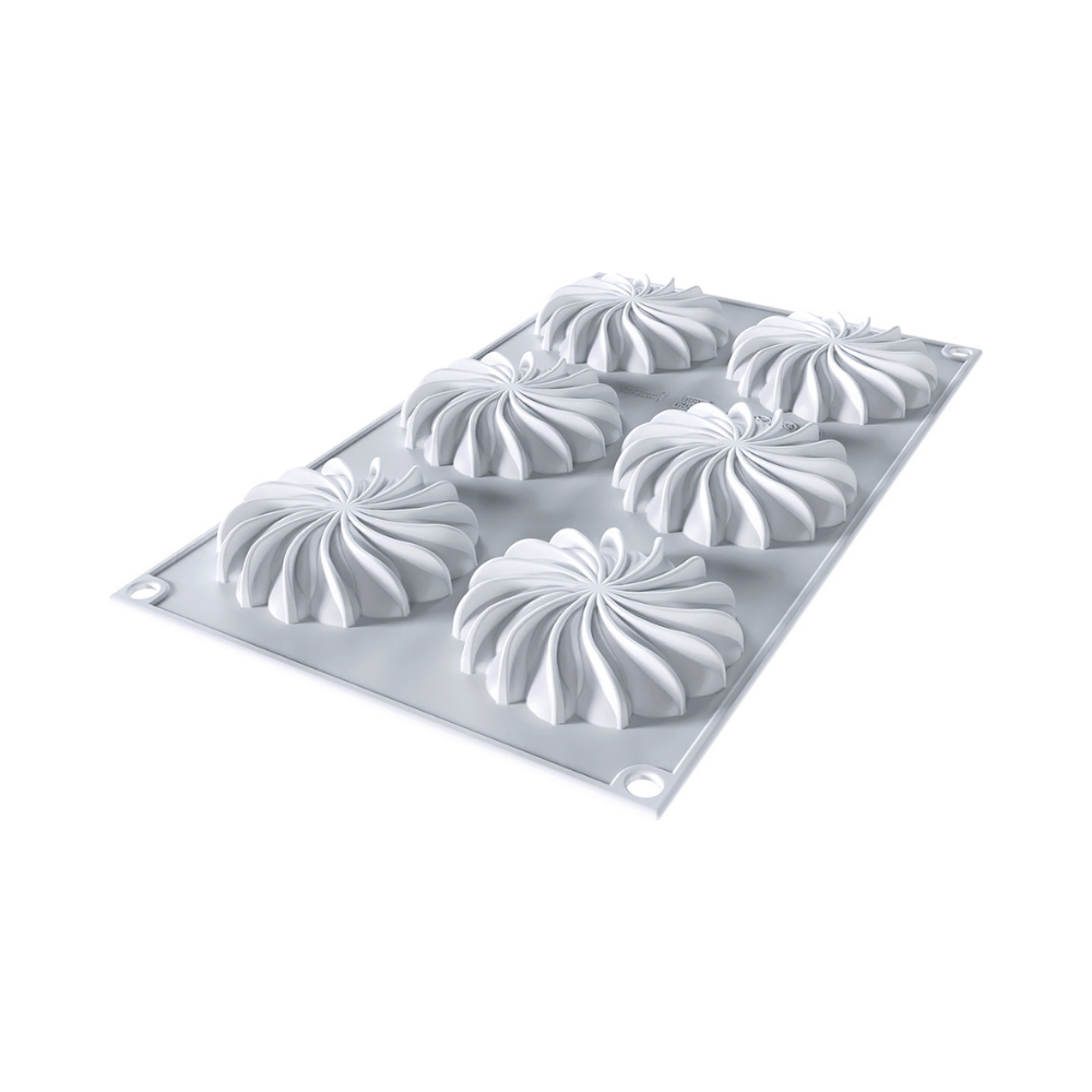 Moule silicone 6 mini saint honorés diamètre 76 hauteur 15.5mm