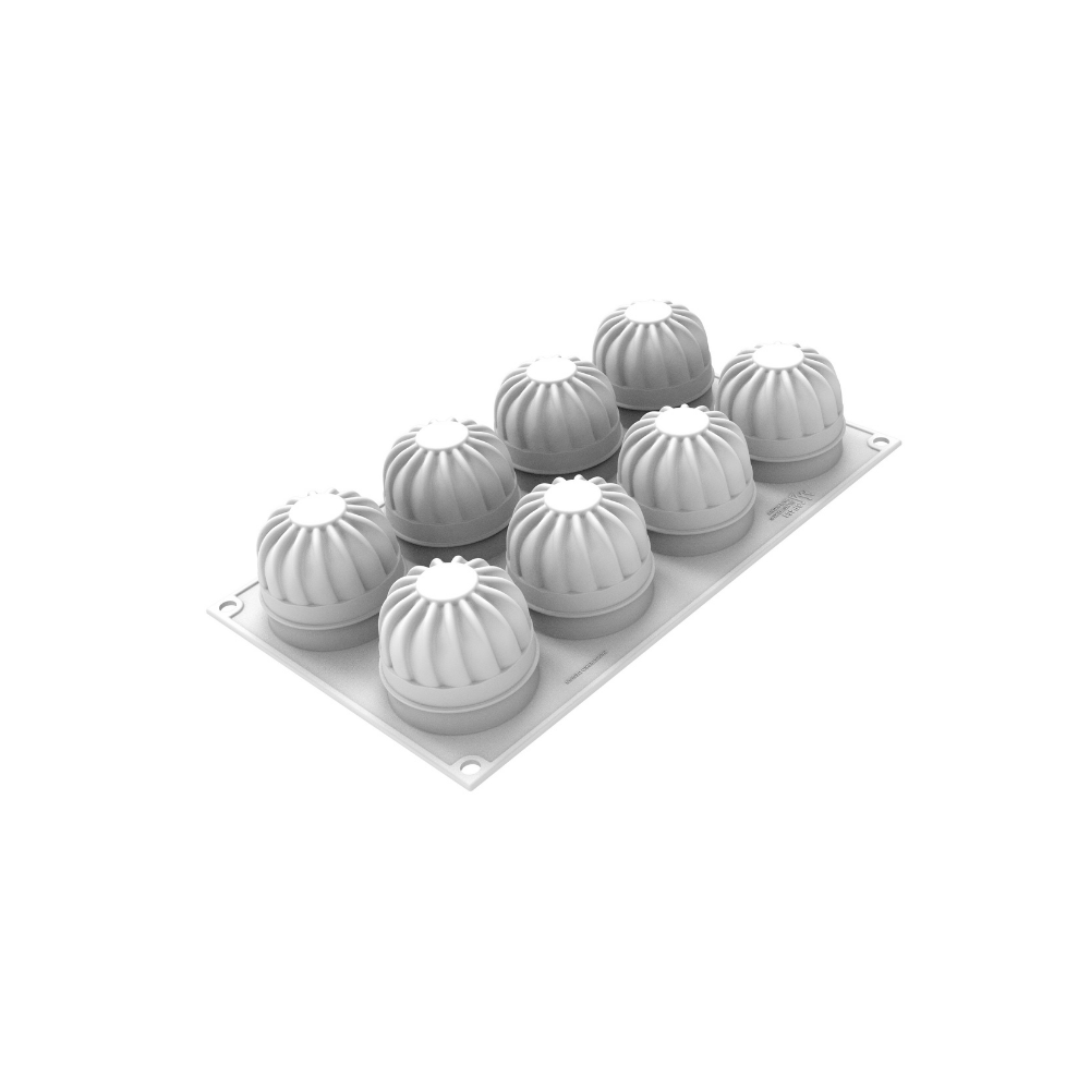 Moule silicone 8 moules harmony diamètre 60 hauteur 67mm