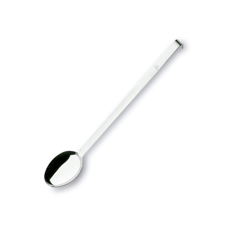 Cuillère lisse en inox Diamètre 7,5 Longueur 47cm Cuillère lisse en inox Diamètre 7,5 Longueur 47cm