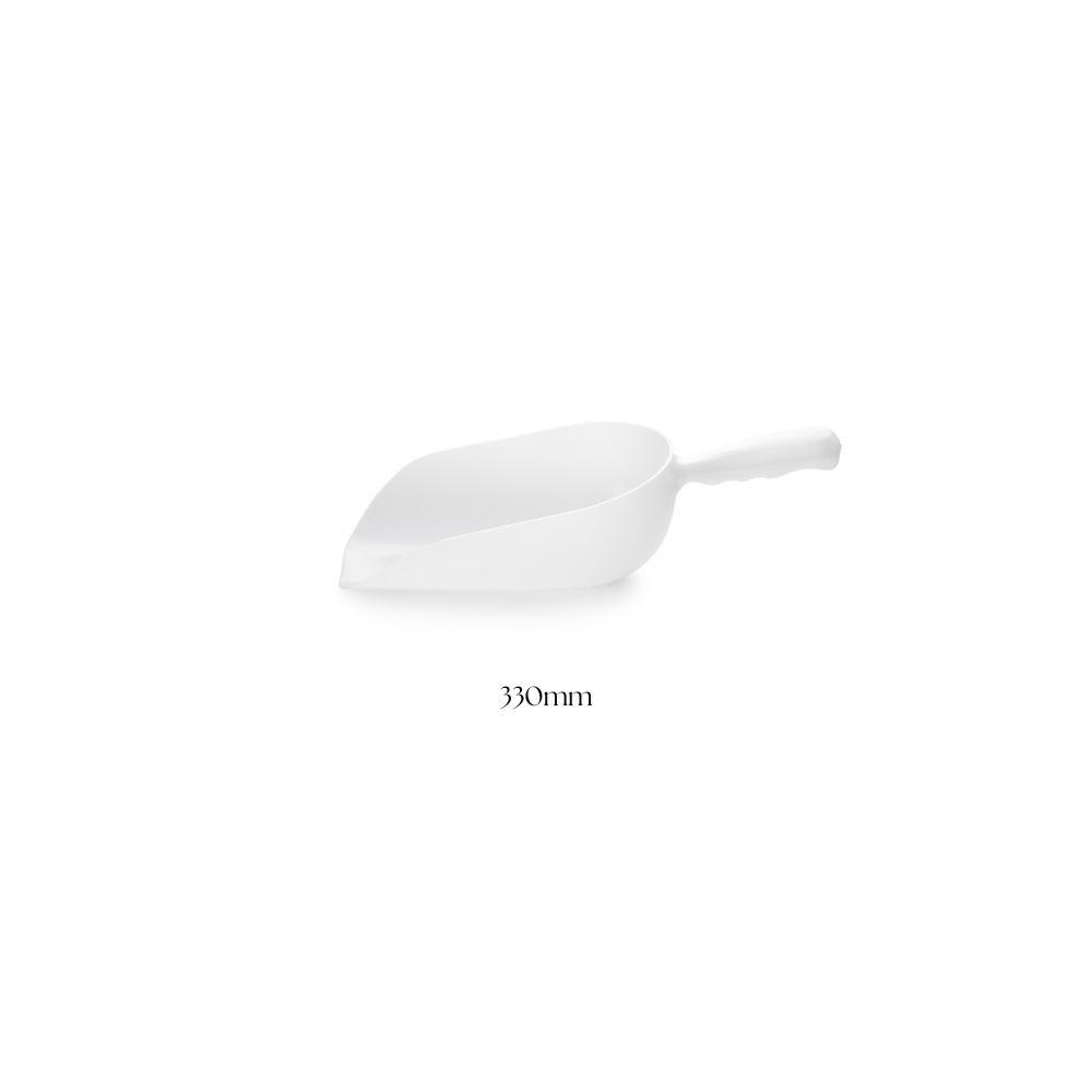 Pelle à farine plastique 330mm Pelle à farine plastique 330mm