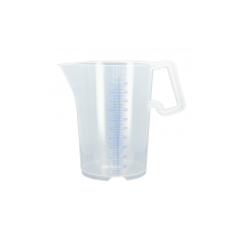 Pot gradué en plastique avec poignée de 3litres