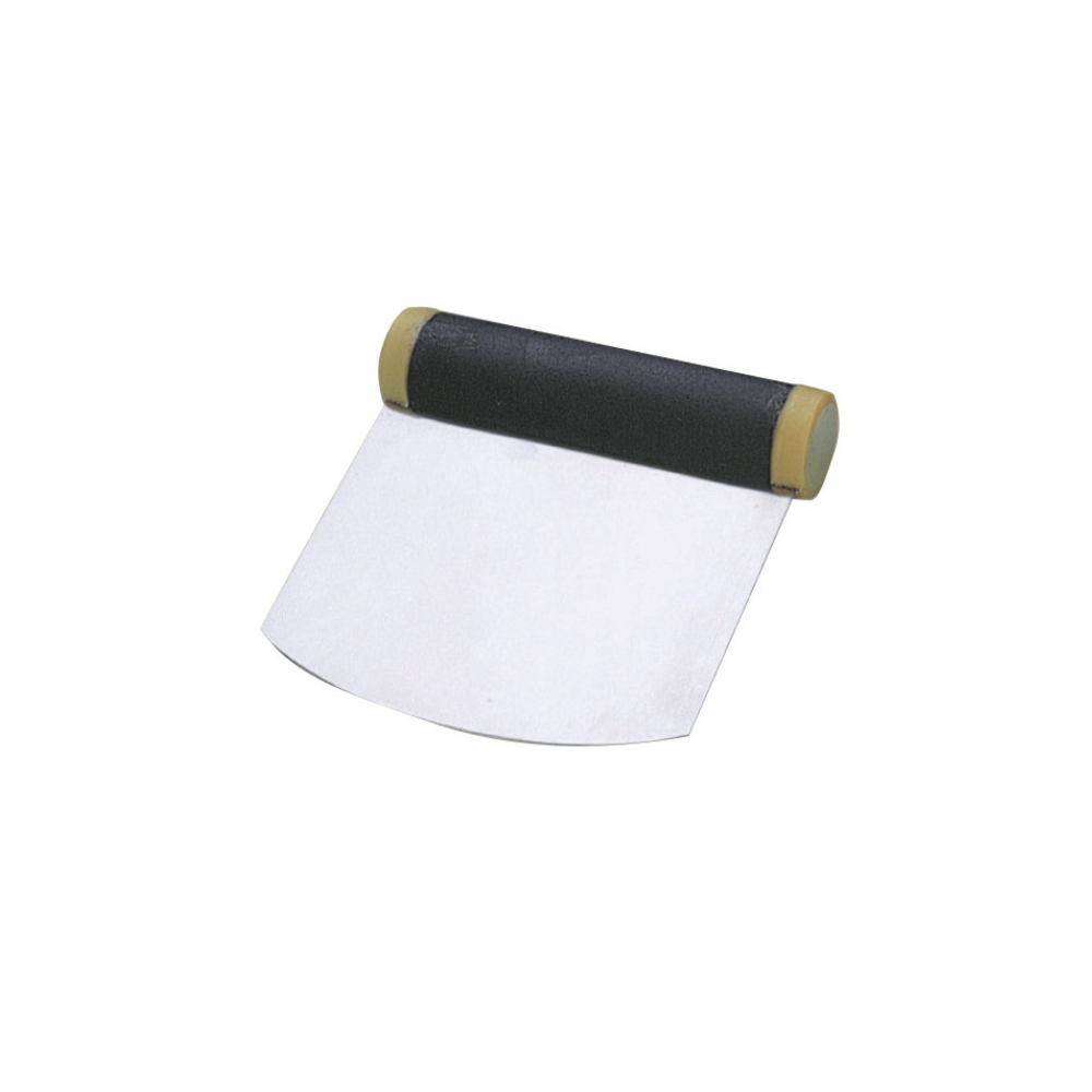 Coupe-pâte rigide rond inox m/abs 11cm Coupe-pâte rigide rond inox m/abs 11cm