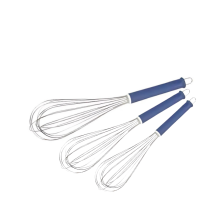 Fouet fil inox manche polyamide 400mm
