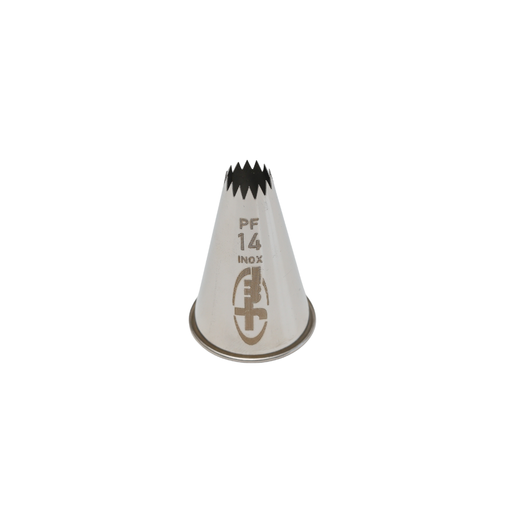Douille petit four en inox PF14